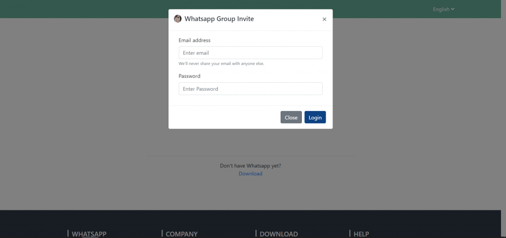New Whatsapp Scampage 2020 – Auto Redirect