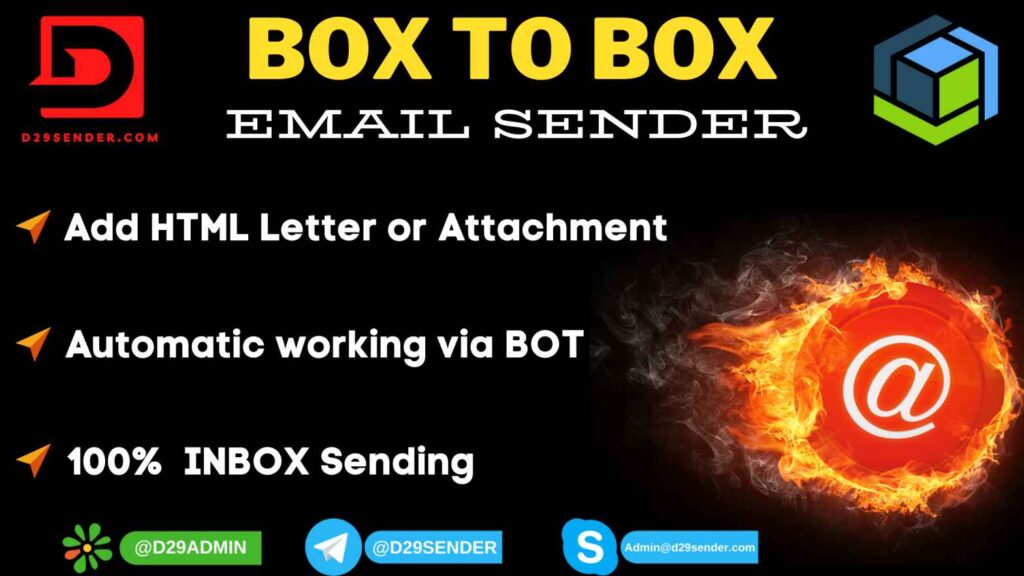 Box to Box Email Sender – D29Sender