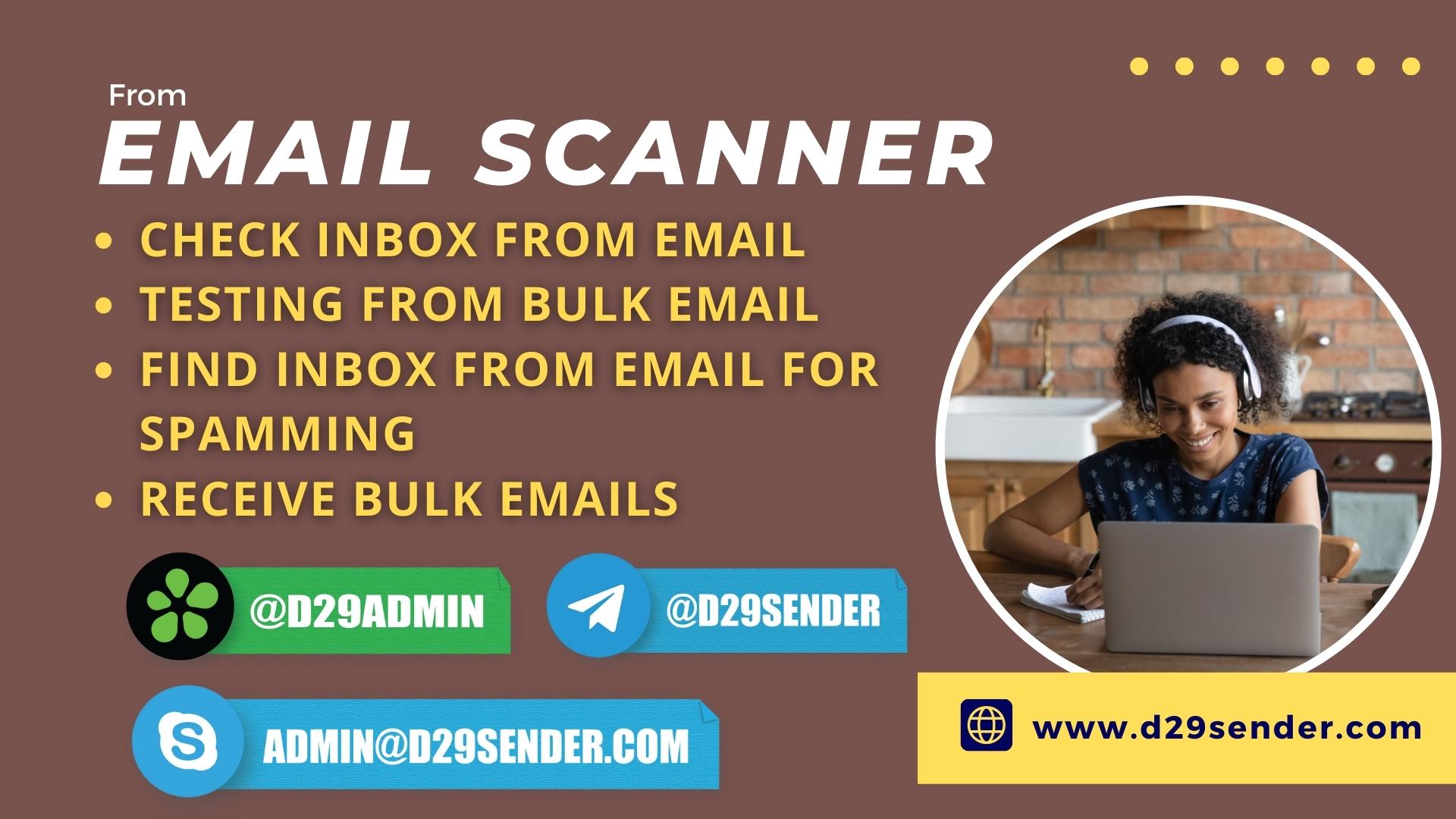 From Email Scanner [ Fetch inbox from emails]