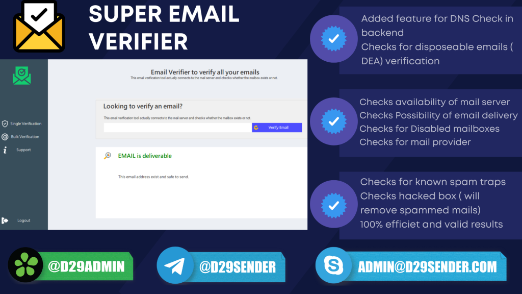 Super Email Verifier 2022
